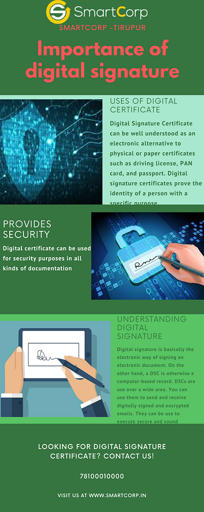 Digital signature certificate in Tirupur certificate digital signature tirupur