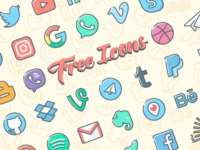 Social media and logos icon set facebook icon icons instagram logo media outline social social media social media icons social media pack socialmedia twitter icon vector