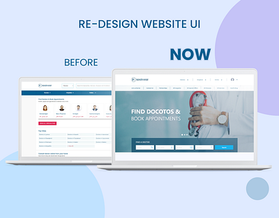 Doctors appointment web UI Re-Design app design app design icon ui web ios guide app ui app ui design appointments web ui appointments web ui daily ui design doctor doctor appointment doctorappointmentapp doctorsapp minimalist app design mobile app re design uidesign website website design websiteui