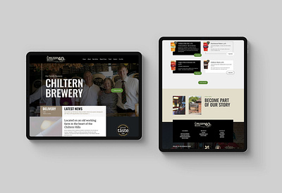 Brewery Website Concepts concepts responsive web web design web development