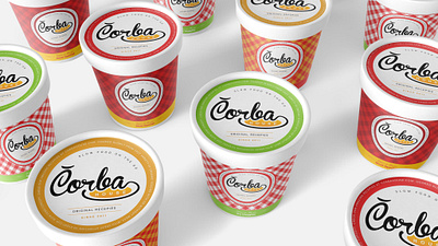 Corba House - Packaging design branding corba design food logo design packaging packaging design packaging mockup pattern