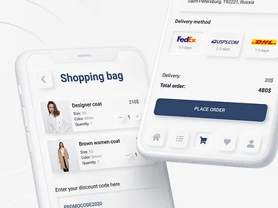 eCommerce APP app buy ecommerce neumorphic neumorphism shop