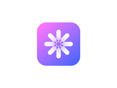 Meditation App Icon app icon brand design chakra design designer india lalit logo meditation smooth