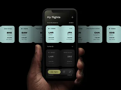 WeFly | Flight planner app application flight flight app flight manager flight planner flight ticket ios mobile app mobile ui planner product design schedule app ticket app time management