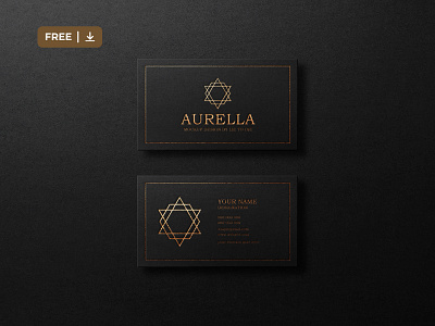 Aurella Gold Foil Letterpress Logo Mockup black branding design business card mockup dark debossed debossed mockup embossed embossed mockup foil mockup gold foil mockup letterpress mockup logo mockup mockup mockup design realistic mockup