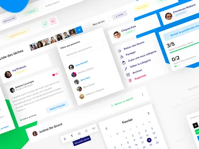 Startup SaaS Components card component design desktop sketch slick smooth ui ux web design
