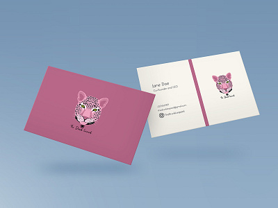 The Drunk Leopard graphic graphic design illustrated logo illustration logo