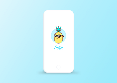 Piña Mobile App android android app cocktails design figma fruit fruits ios ios app mobile mobile app mobile app design mobile design mobile ui pineapple product design splash screen ui ux ux design