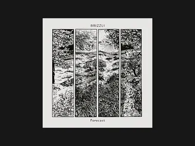 BRIZZLI | EP cover album art album artwork album cover ep cover ink art ink drawing ink illustration