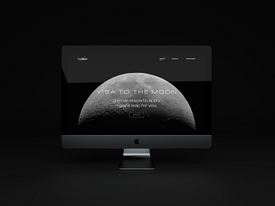 Fly me to the moon css3 design elementor pro html5 illustration photoshop ui ux uxui wordpress