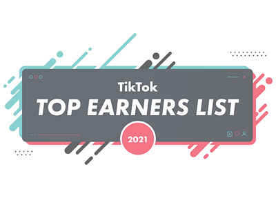 TikTok Earners List (animation) animation motion graphics