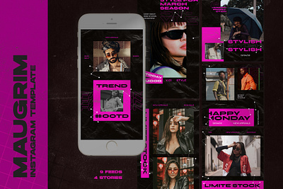 Maugrim Instagram Templates fashion fashion sale games gym insta instagram instagram post marketing modern multipurpose portfolio promotions quotes sales shopping social media sport store