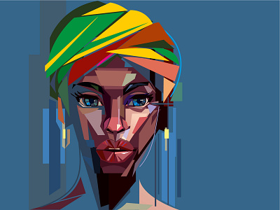 Hey, don't go character face graphic illustration portrait vector