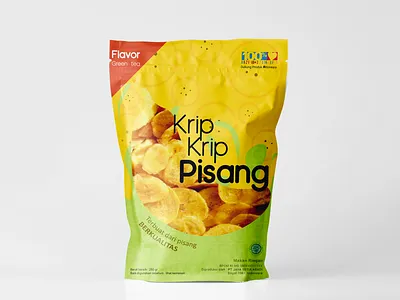 Banana Cripsy Packaging design illustration learn package package design packaging packaging design photoshop vector