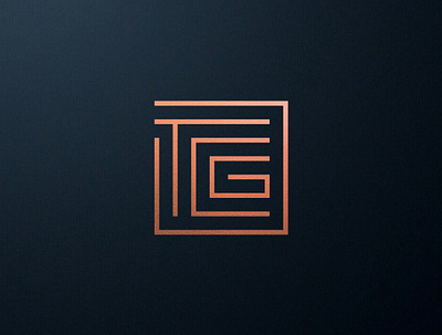 TCG monogram abstract colors creative design elegant lines logo logodesign luxury luxury logo mark minimal monogram monogram logo simple symbol