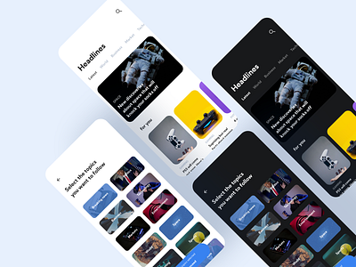 News app design app design design ios ios app mobile mobile app news app newsfeed ui uidesign uiux ux