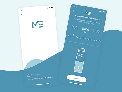 Water Intake Monitoring Application application design drink illustration intake mobile mobileapp mobileappdesign mobiledesign monitoring reminder sketch uidesign userexperience userinterface uxdesign water