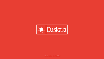 Visual Identity-Euskara brand design branding design graphic design logo visual identity