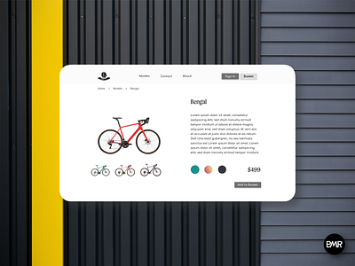 Roar Bikes Website ecommerce uidesign uiux userinterface uxdesign webdesign website