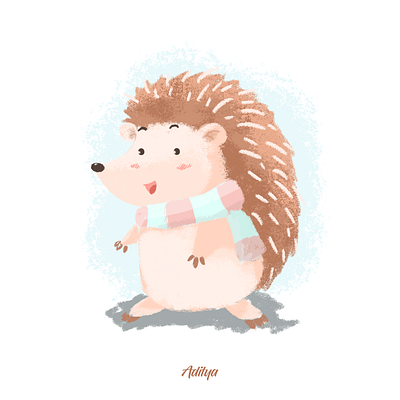 Hi Mole! animation art branding character animation characterdesign design flat illustration illustrator minimal vector