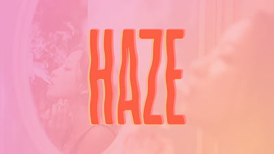 Haze brand brand identity branding cannabis dispensary feminine gen z logo millennial recreational