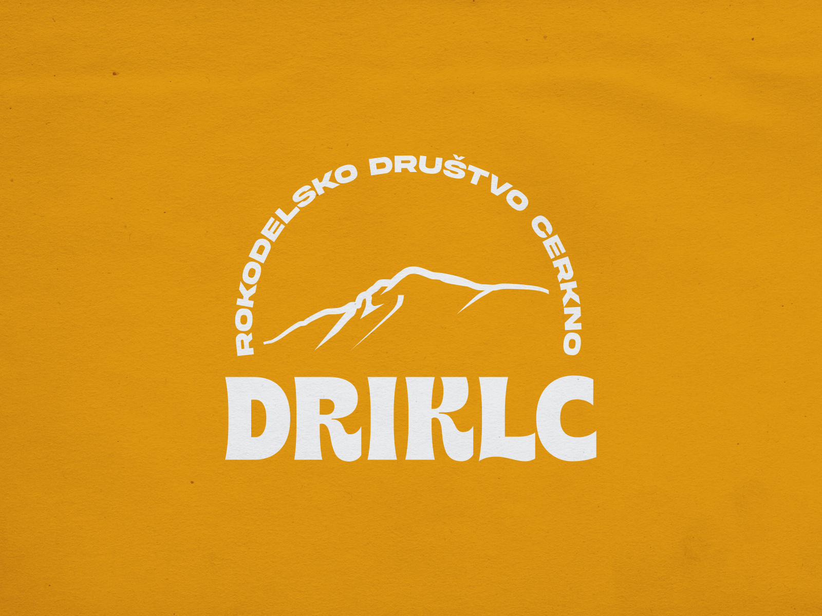 Logo for Local Handcraft Group Driklc brand brand design brand identity branding business design flat gif handcraft local logo logotype minimal retro typography vector