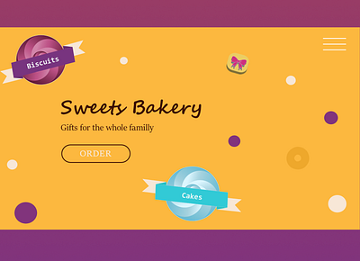 sweet shop bakery cake candy illustration shop sweet sweet shop sweets yellow
