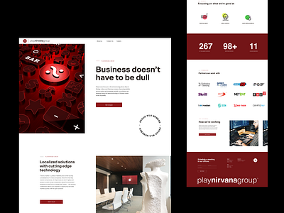 iGaming SaaS Website 3d branding design ui web design