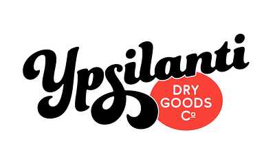 Ypsilanti Dry Goods brand brand identity branding logo