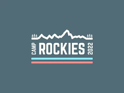 Camp WIP II awesome camp church lockup logo mockup mountains patagonia rockies shirt trees