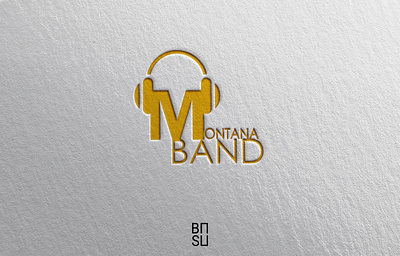 Montana Band Logo design designer illustration logo logo design logodesign logotype music music logo vector