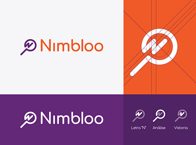 Nimbloo ai branding graphic design inspection logo