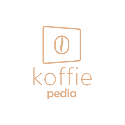 koffie pedia branding logo logo design typography