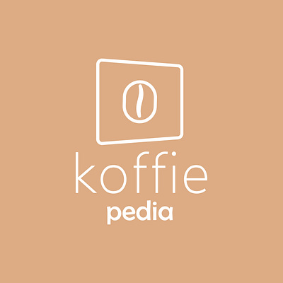 koffie pedia branding coffee logo logo design logodesign