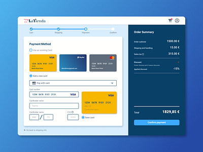 002 Credit Card Checkout checkout credit card checkout daily ui dailyui dailyuichallenge desktop figma payment