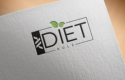 My Diet Rule Logo branding illustrator logo logo design vector