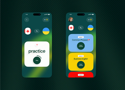 Best Language Learning App | Learn Fast & Effectively Online app language app learn app learning app learning language mobile app mobile language ui ui ux ux ux design