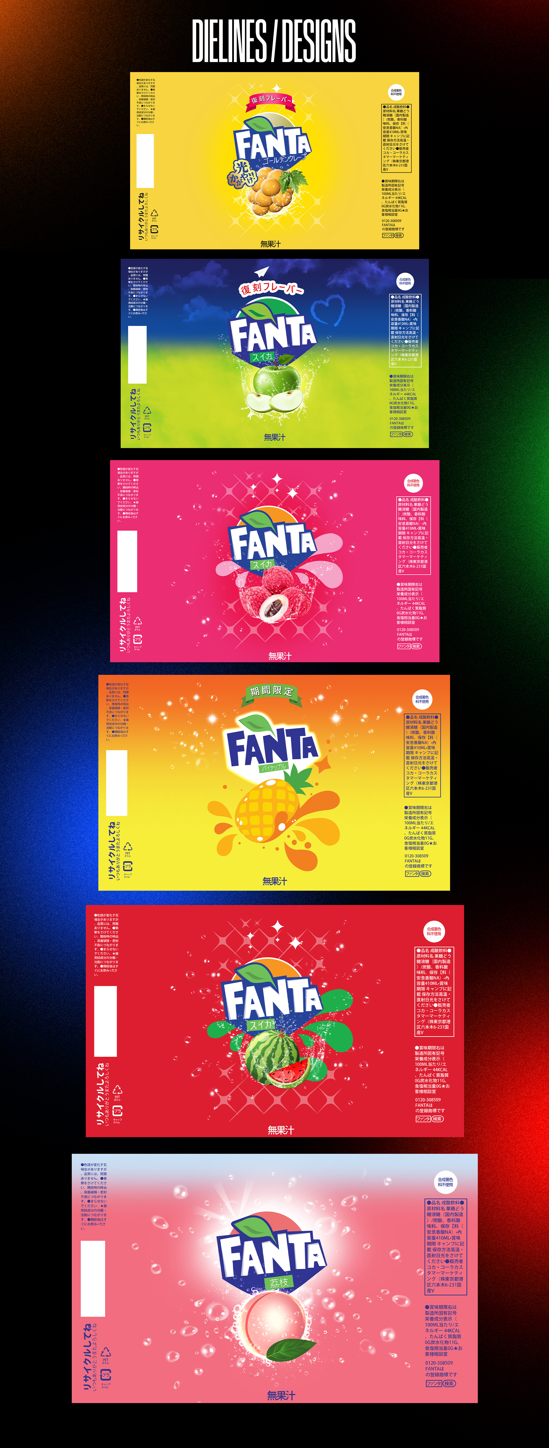 Example of Label Packaging Design For Bottle