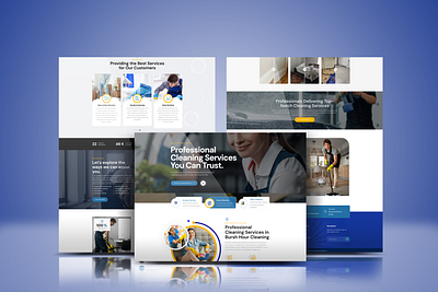 Professional Cleaning Service Website – WordPress Design cleaningbusiness digitalbranding seo uiux webdesign wordpress