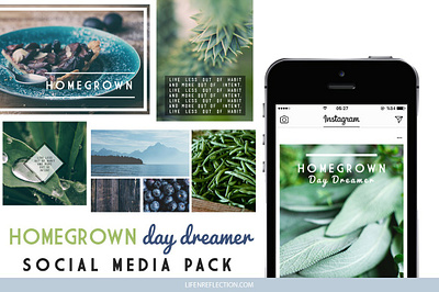 Social Media Pack HOMEGROWN blog template facebook banner facebook cover facebook overlay facebook template instagram banner instagram overlay instagram template pinterest banner pinterest overlay pinterest template social media banner social media overlay social media pack social media pack homegrown social media templates twitter banner twitter cover twitter overlay twitter template