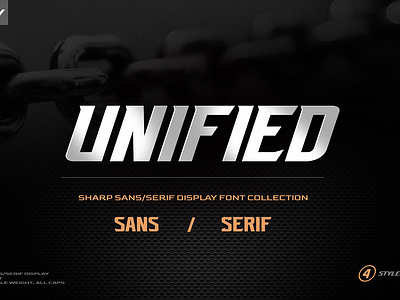 AZN Unified - Sharp Combination Display Font design display font free free font freebie illustration logo type typeface vintage