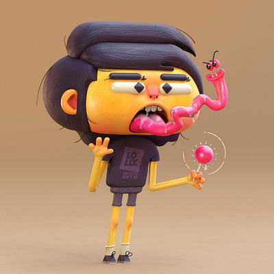 Suckers Ain't Us 3d 3d art c4d character design illustration maxon vector