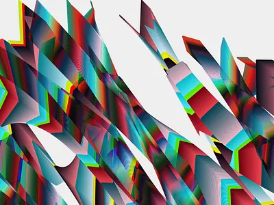 JuiceBox 3d abstract codeart digitalart ericfickes processing