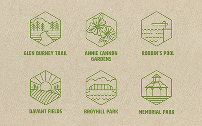 Blowing Rock Parks blowing rock brand design brand identity branding branding and identity design dynamic identity dynamic logo green identity branding identity design logo logo design minimal nature nature logo north carolina outdoors park parks and rec