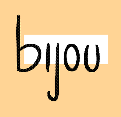 Bijou branding design illustration logo minimal typo typographic typography web webdesign