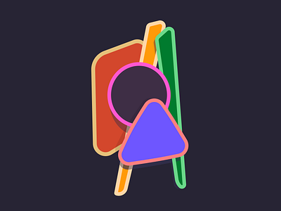 Composition 3 abstraction composition cubism forms illustration minimalism