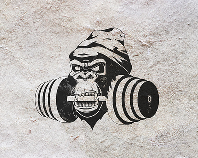 Gorilla Gains animal art digital illustration drawing gains gorilla illustration illustration art illustrator power powerlifting strength strength training strong swole weightlifting weights