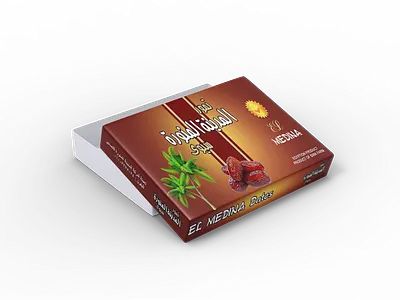 El Medina date package design branding design