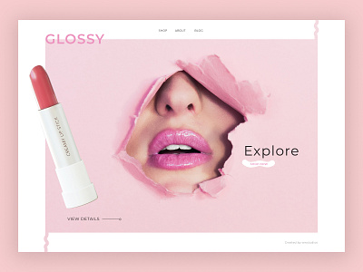 Cosmetics shop design || wwstudios beauty beauty app cosmetic cosmetics design designer designs landingpages madeinwebflow web webdesign webflow website website design