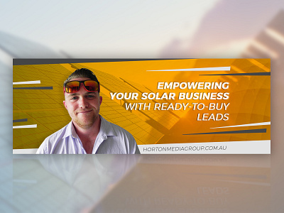 Facebook Cover Design banner design design facebook facebook banner facebook cover photoshop social media design solar solar business solar energy solar marketing solar panel